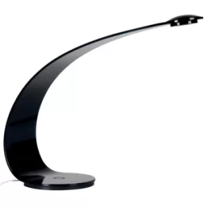 Anchor Desk Task Lamp Glossy Black