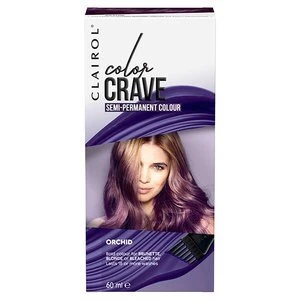 Color Crave Semi Permanent Hair Colour 60ml Orchid Purple