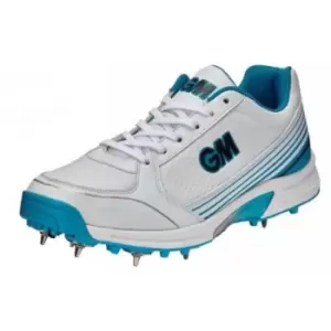Gunn And Moore Childrens/Kids Maestro Cricket Shoes (4 UK) (White/Blue)