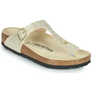 Birkenstock GIZEH womens Flip flops / Sandals (Shoes) in Gold,4.5,5,5.5,7,7.5,4