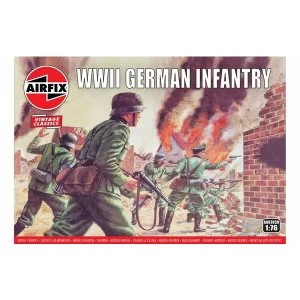 WWII German Infantry 1:76 Air Fix Figures