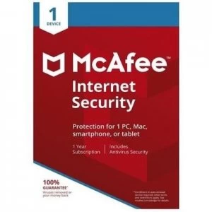 McAfee Internet Security 12 Months 1 Device