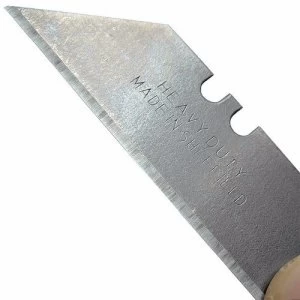 Jewel Blade Made in Sheffield Heavy Duty Utility Knife Stanley Blades - 100 Blade Pack