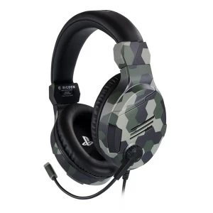Official Licensed Camo Stereo Gaming Headphone Headset for PS4