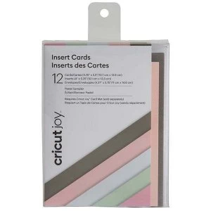 Cricut Joy Insert Cards Pastel Set of 12