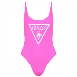 Guess Guess Beach Logo Swimsuit - Pink G6Q1