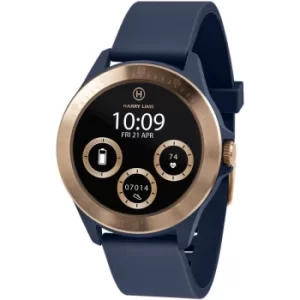 Harry Lime Fashion Smartwatch in Navy with Rose Gold Colour Bezel