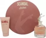 Jean Paul Gaultier Scandal Gift Set Eau de Parfum 80ml + Body Lotion 75ml