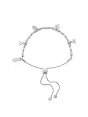 ChloBo Chlobo Multi Charm Element Adjustment Bracelet, Silver, Women