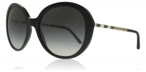 Burberry BE4239Q Sunglasses Black 30018G 57mm