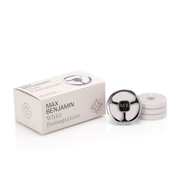 Max Benjamin Car Fragrance Gift Set - White One Size