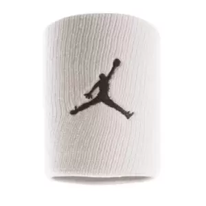 Jordan Jordan Jumpman Wristband, White/Black, Unisex, Balls & Gear, 9010/2