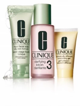 Clinique 3 Step Introduction Kit. Skin Type 3 Oily