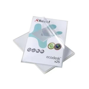Rexel Ecodesk A4 L Folders Pack of 25 Folders