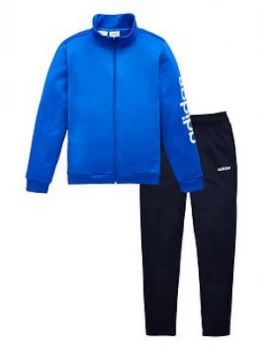 Adidas Childrens Tracksuit - Blue