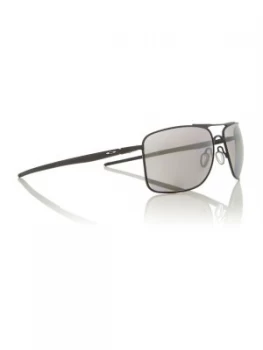 Oakley Matte Black OO4124 Gauge 8 rectangle sunglasses Black