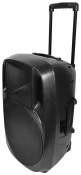 "15" Portable PA System with Built-in 4 Channel Mixer"