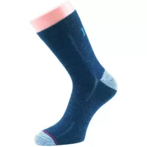 1000 Mile Womens/Ladies All Terrain Socks (3 UK-5 UK) (Sapphire Blue)