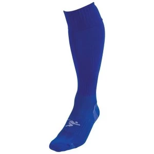 Precision Plain Pro Football Socks Royal - UK Size J8-11