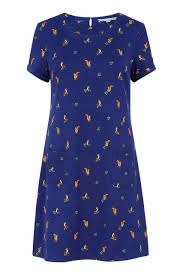 Yumi Blue Squirrel 'Renee' Tunic Dress - 8
