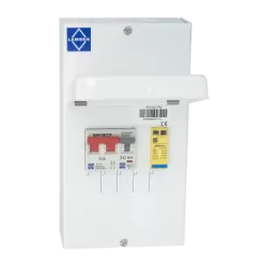 Lewden 20kA Single Pole +N Type 2 Surge Protection with Plastic Enclosure - SRG1VCU-RP