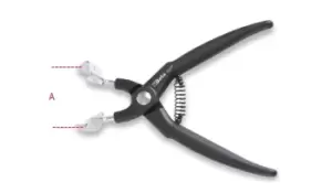 Beta Tools 1497P Relay Removal Pliers Bent 60˚ A: 15-50mm 014970160