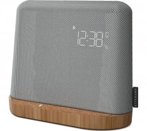 XDock Qi FM Bluetooth Clock Radio - Grey