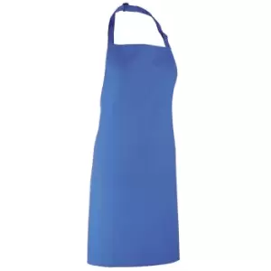 Premier 'colours' Bib Apron / Workwear (pack Of 2) (one Size, Sapphire)