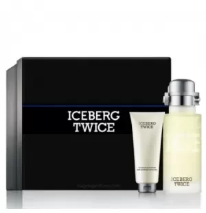 Iceberg Twice Pour Homme Gift Set 125ml Eau de Toilette + 100ml Shower Gel