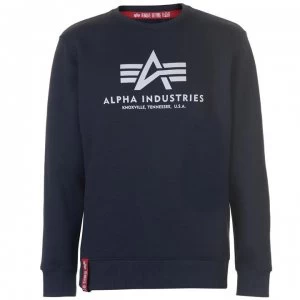 Alpha Industries Basic Sweater - Rep Blue