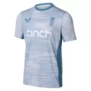 2022 England Cricket Short Sleeve T-Shirt (Grey)
