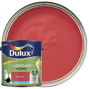 Dulux Easycare Kitchen Pepper Red Matt Emulsion Paint 2.5L