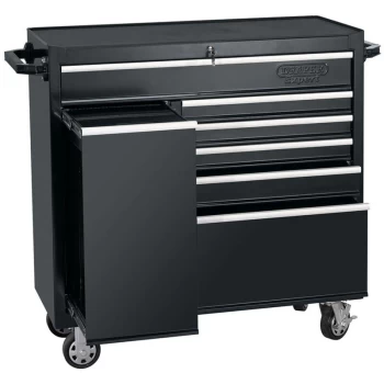 Draper - 14546 6 Drawer Roller Tool Cabinet With Side Locker (1067 x 460 x 1099mm)