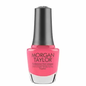 Morgan Taylor Long-lasting, DBP Free Nail Lacquer - Pink Flame-ingo 15ml