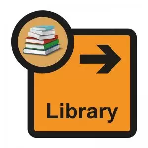 Assisted Living Sign Library arrow right - SA FMX 305 x 310mm
