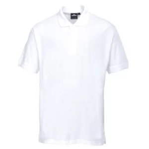 B101 Small White Polo Shirt