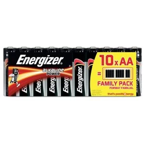 Energizer 10x AA Alkaline Power Batteries