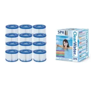 Lay-Z-Spa Accessories- 12 Filters And Chemical Starter Set - Bestway