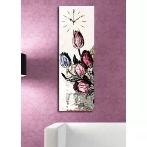 3090CS-32 Multicolor Decorative Canvas Wall Clock