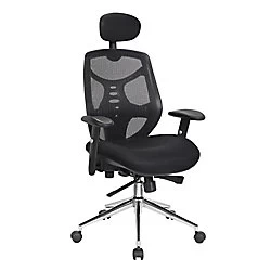 Eliza Tinsley Mesh High-Back Executive Chair with Adjustable Headrest
