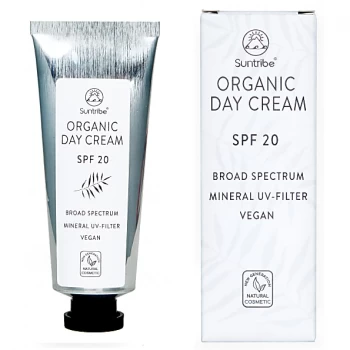Suntribe Organic and Vegan Day Cream - SPF 20