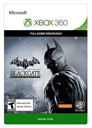Batman Arkham Origins Blackgate Xbox 360 Game