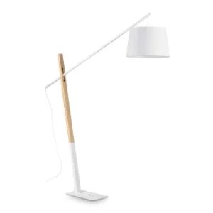 Eminent 1 Light Floor Lamp White
