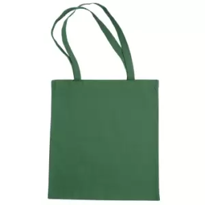 Jassz Bags "Beech" Cotton Large Handle Shopping Bag / Tote (One Size) (Light Petrol)