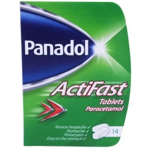 Panadol Actifast Paracetamol Tablets 14