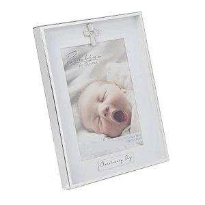 5" x 7" - Bambino Silver Plated Photo Frame Christening Day