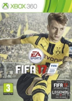 FIFA 17 Xbox 360 Game
