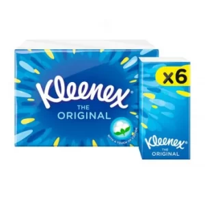 Kleenex Original Pocket Tissues 6 pack