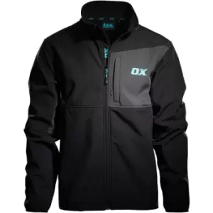 Ox Tools - ox Softshell Jacket Black/Grey xx Large