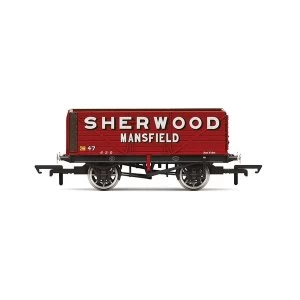 Hornby 7 Plank Wagon 'Sherwood Colliery' No. 47 Era 2 Model Train
